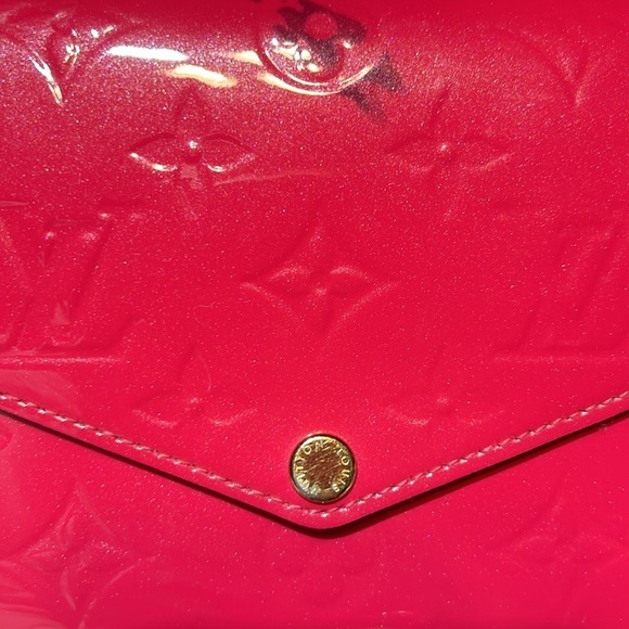 Louis Vuitton Felicie Pochette Rare Pink. Flaw - Picture 7 of 17